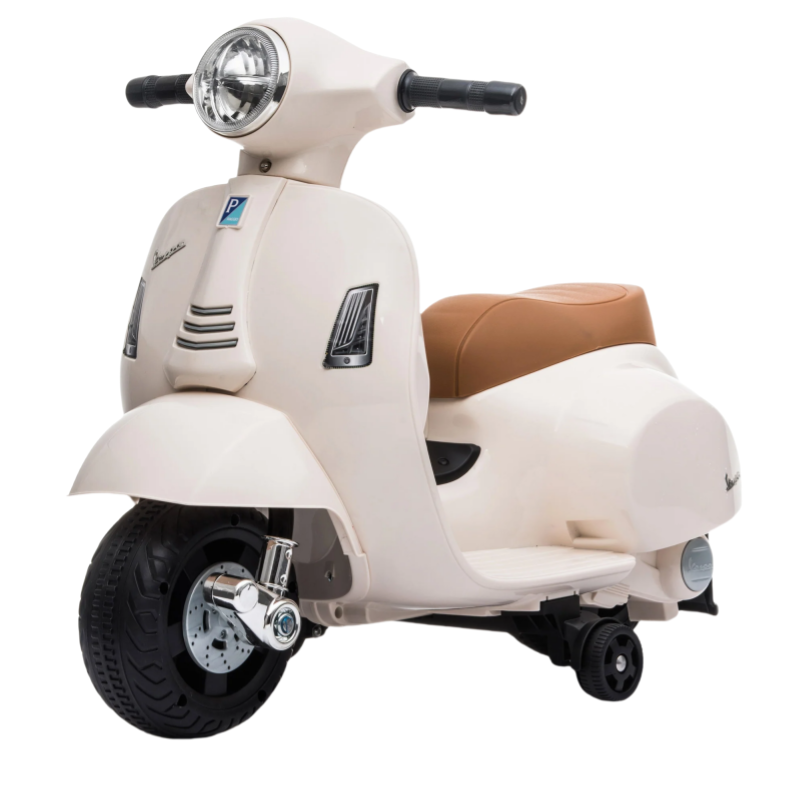 Piaggio Mini Vespa Primavera Elettrica 6V per Bambini Bianca