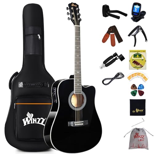 Winzz elettrica principianti equalizzatore dreadnought