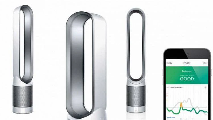 Dyson Pure Cool Link Tower – Bianco, purificatore d’aria e ventilatore in uno