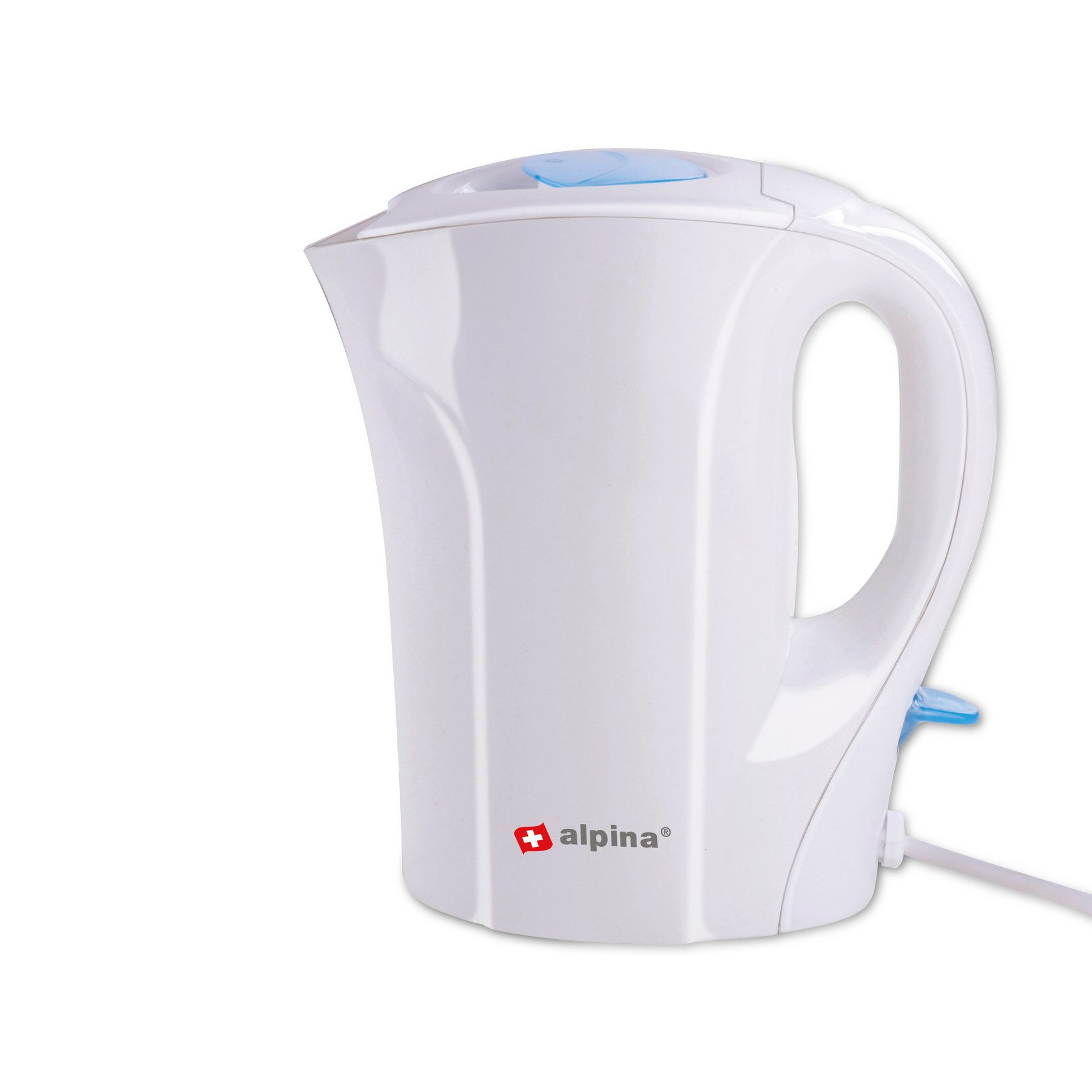 Wasserkocher ALPINA Wasserkocher, 1 L, 1000 W, weiß