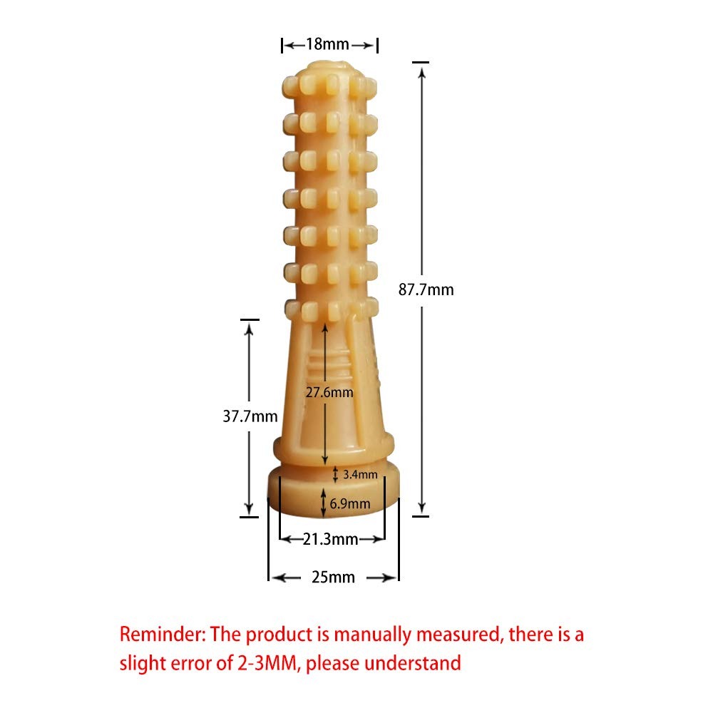 AIDUOJI 50 pz Lunghezza 88mm Anatra spiumatrice Dito in Gomma per pollame spiumatrice Macchina spiumatura Dita Macchina di rimozione dei Capelli Colla Stick Caldo