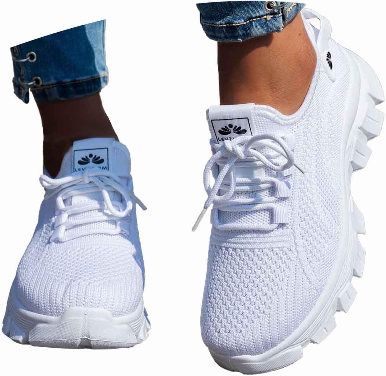 Scarpe antinfortunistiche da donna senza lacci, leggere, sportive, con punta in acciaio, comode, con cuscino d'aria, traspiranti, scarpe da lavoro, leggere, da corsa, correre la moda running donna