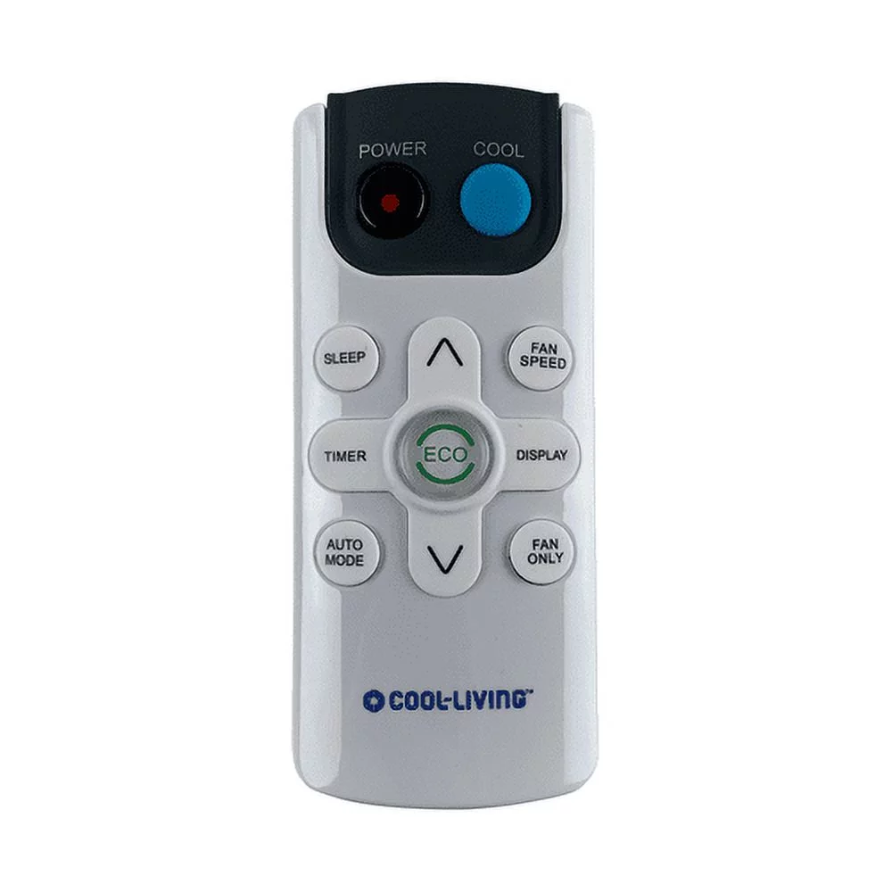 Unità di condizionamento Cool-Living da 8.000 BTU, 42 dB, ultra silenziosa, risparmio energetico del 35%, display digitale e telecomando, bianco