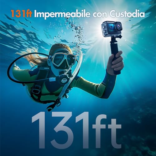 XTU Fotocamera Telecomando Anti Shake 170°Grandangolo