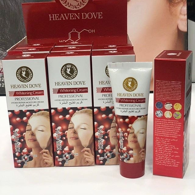 Heaven Dove Brightening Cream �?Professional Hydra Repair Moisture Cream with Keratin