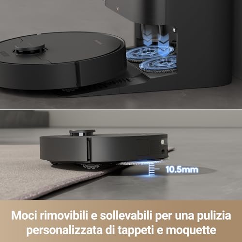 dreame Aspirapolvere Sollevabile intelligente Auto pulizia