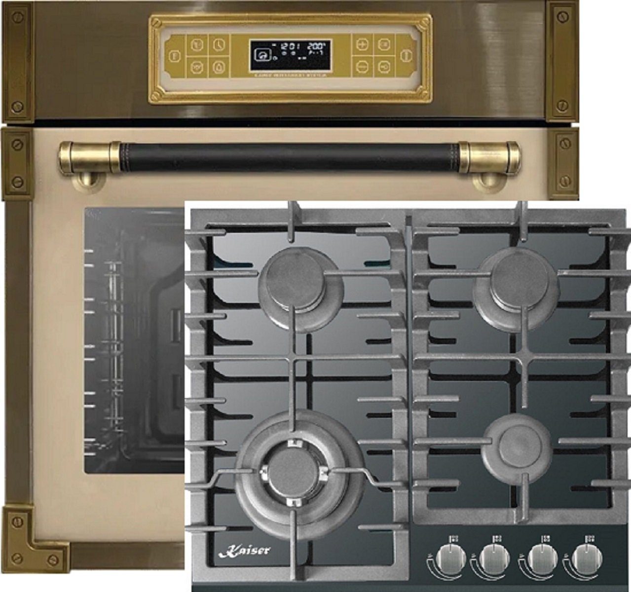 Backofen-Set EH 6726 ElfAD+KCG 6383
