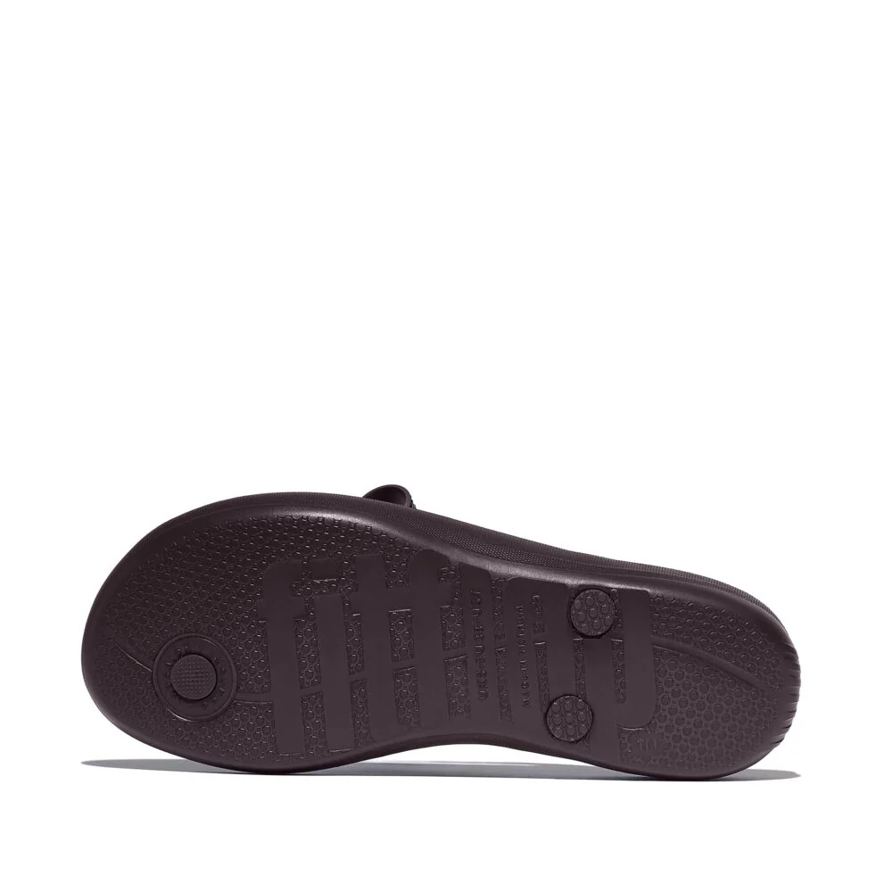 FitFlop iQushion Glitzer-Schleife Plumberry Zehensteg