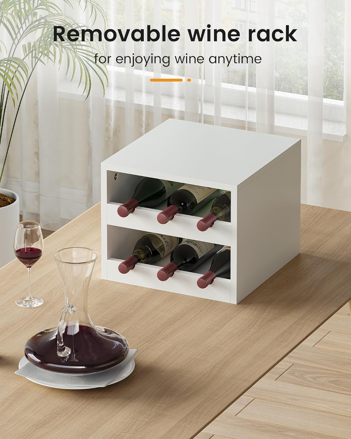 Credenza, Credenza Cucina con Illuminazione a LED, Presa Elettrica, Mobile Buffet, Scaffale Rimovibile, 3 Cassetti, Ripiani Regolabili, Grande Spazio, Cucina, Sala da Pranzo, 103.5*40*180 cm, Bianca