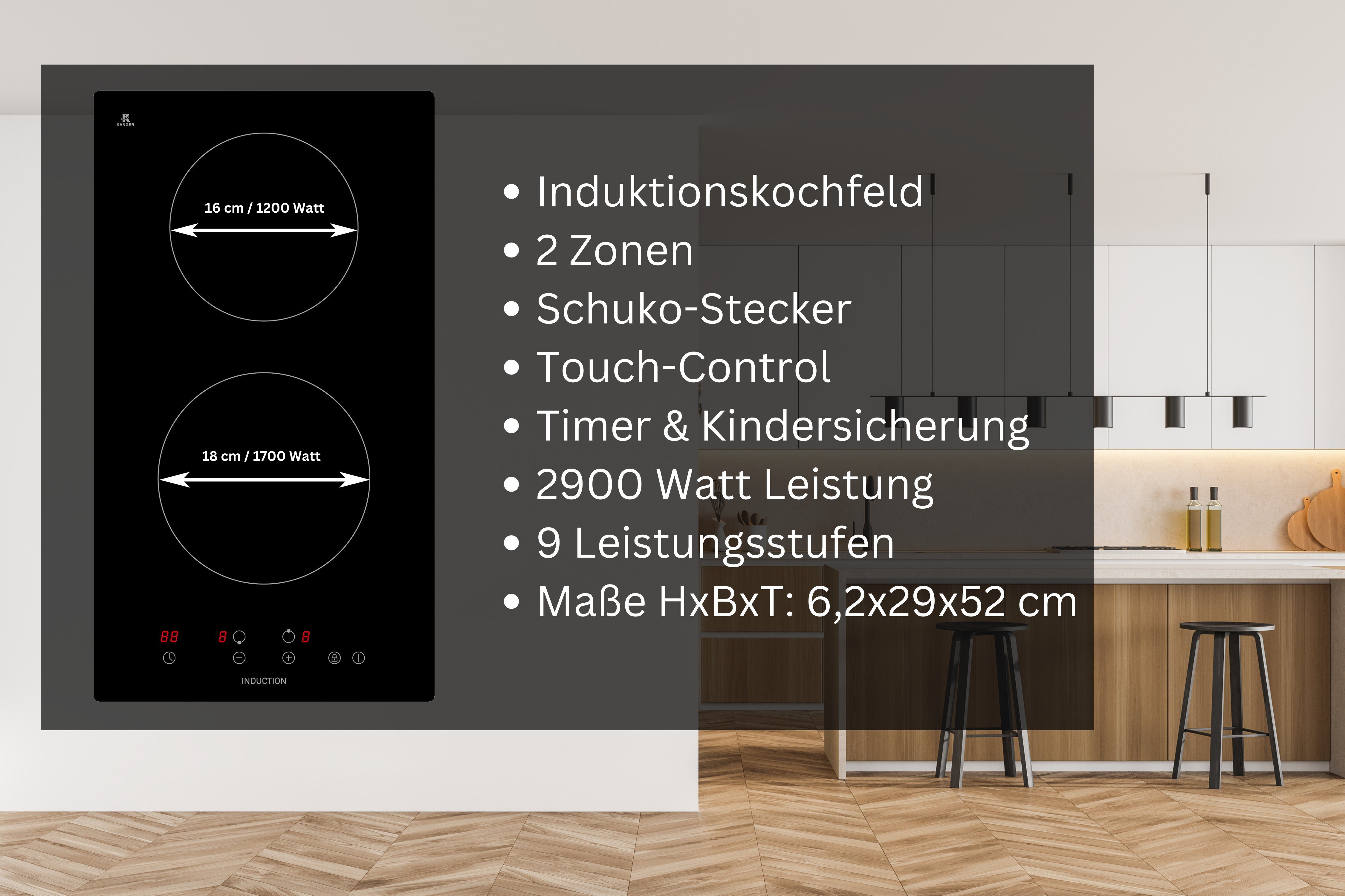 Induktions-Kochfeld YUNA Calor CALOR EBKI2