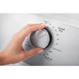 Whirlpool 7.0 cu. ft. electric clothes dryer, AutoDry? system, Wrinkle Shield?, white (2025 model year)