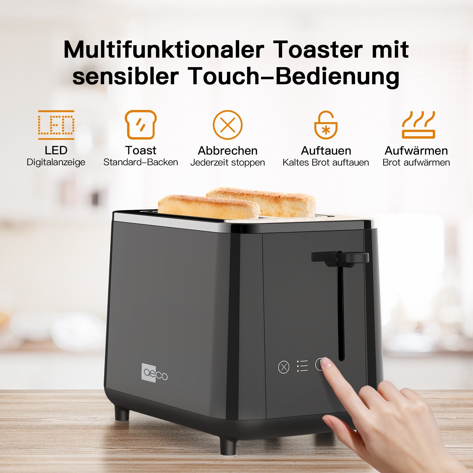 Toaster toastlab PRO ToasterTouch Display