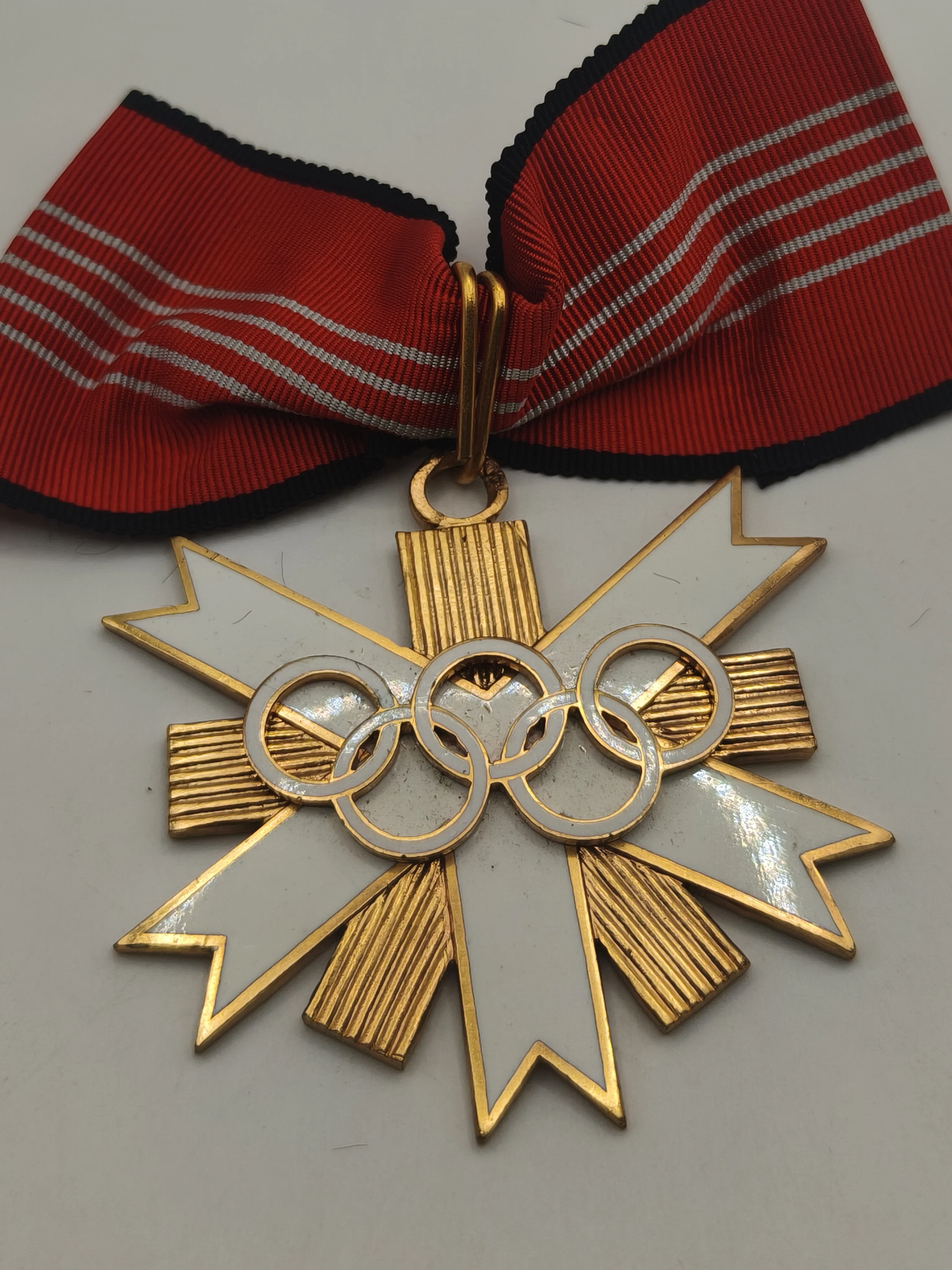 Olimpic III reich Medal, 1958 Model.