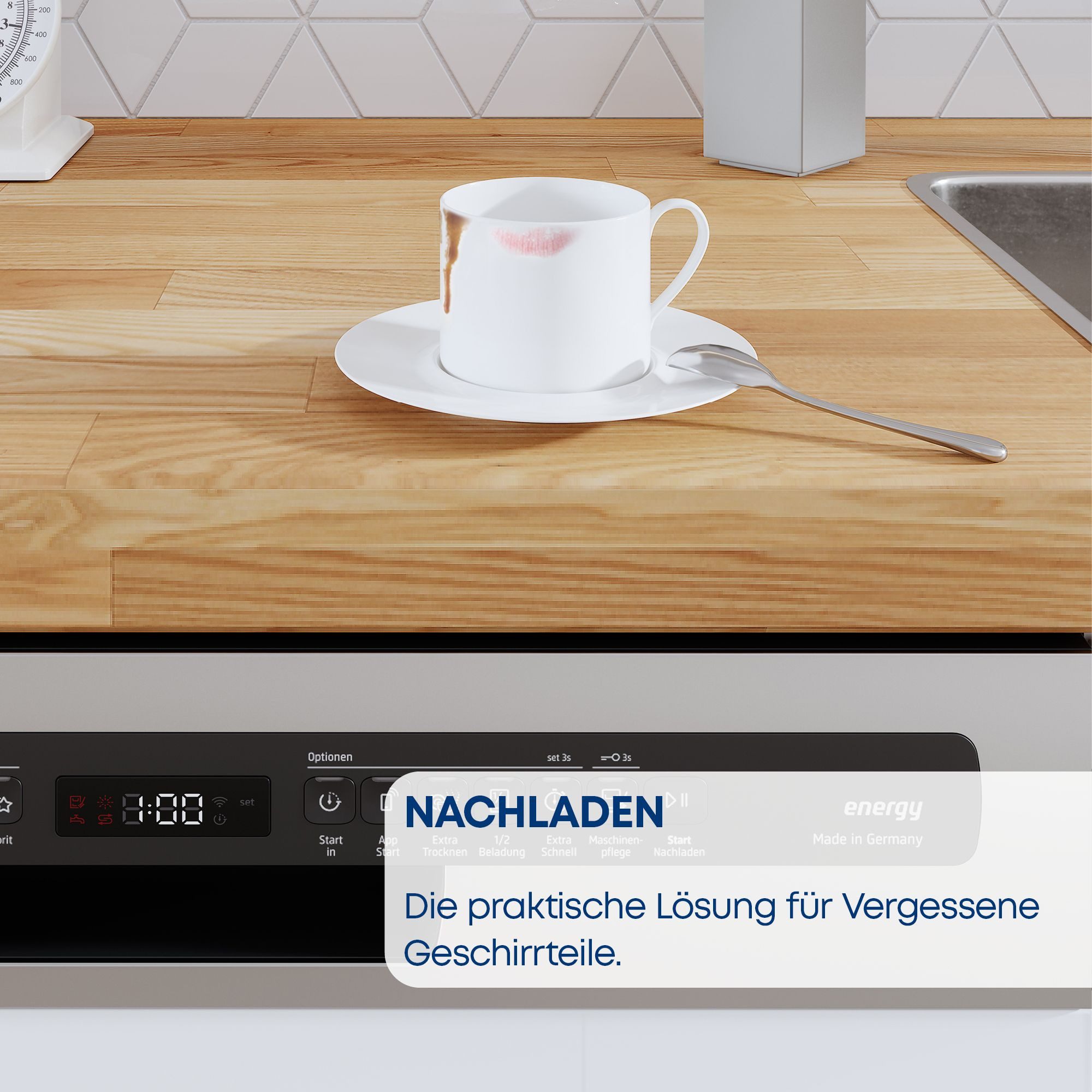 teilintegrierbarer Geschirrspüler CG5IS03ITE