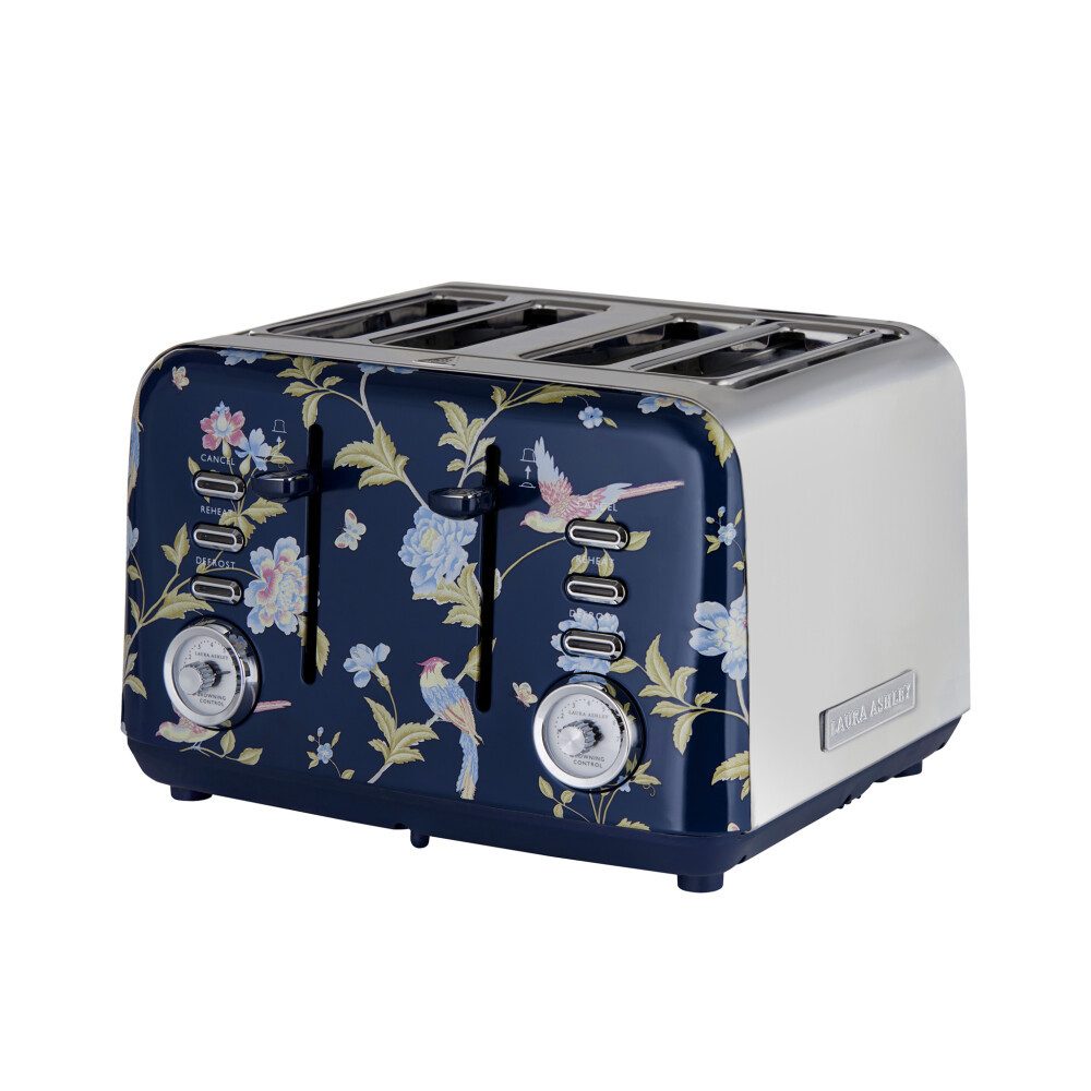Toaster Laura Ashley 4 Scheiben-Toaster, 7 Stufen – Elveden Marine Design VQ