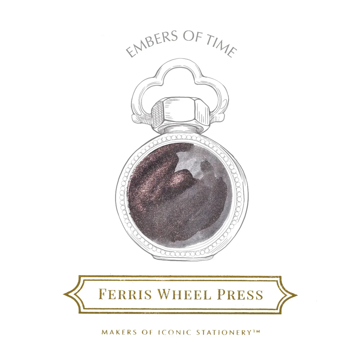 Ferris Wheel Press Fountain Pen Ink - Embers of Time