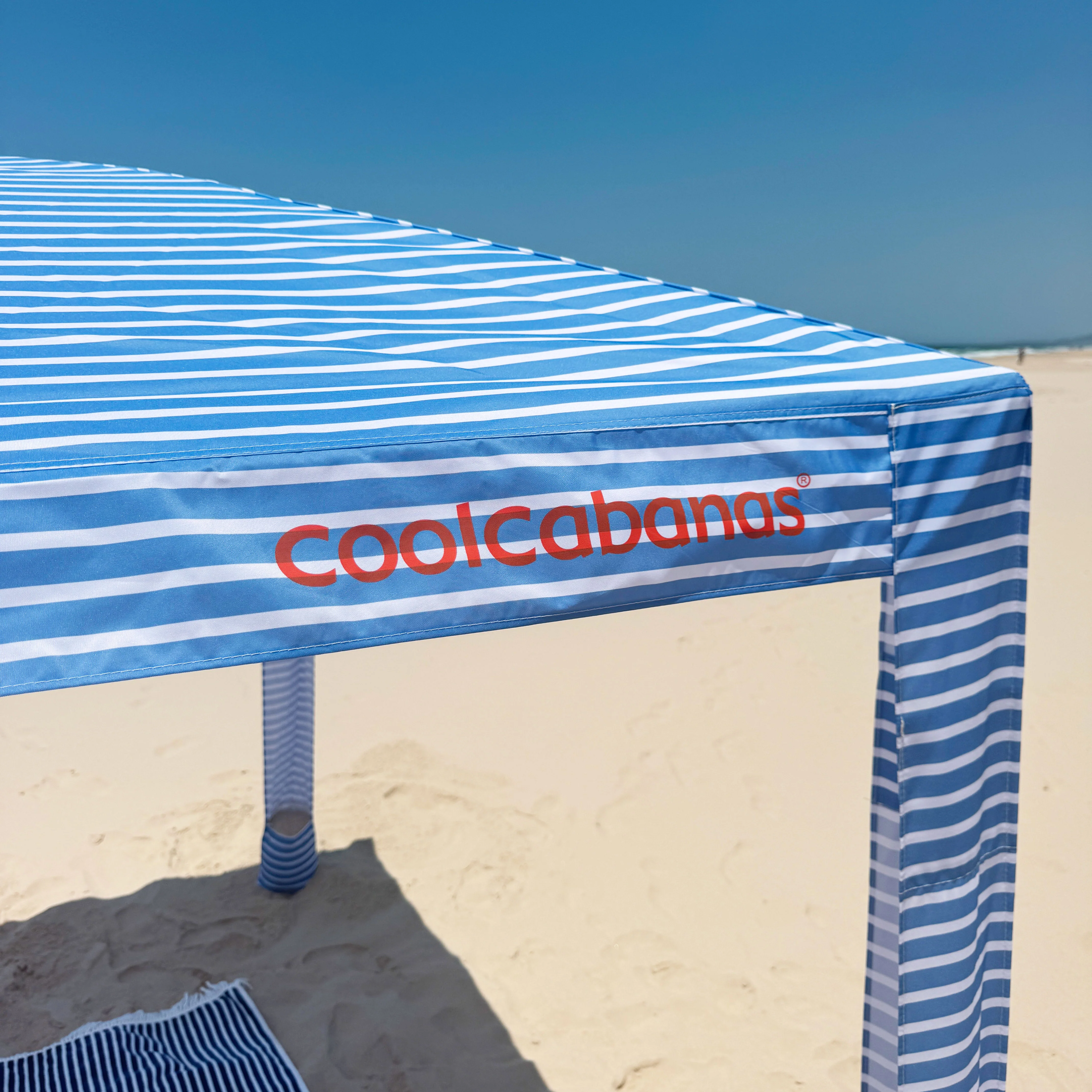 CoolCabana 5 Ombreggiatura da Spiaggia - Protezione UPF 50+, Ampia Zona d’Ombra