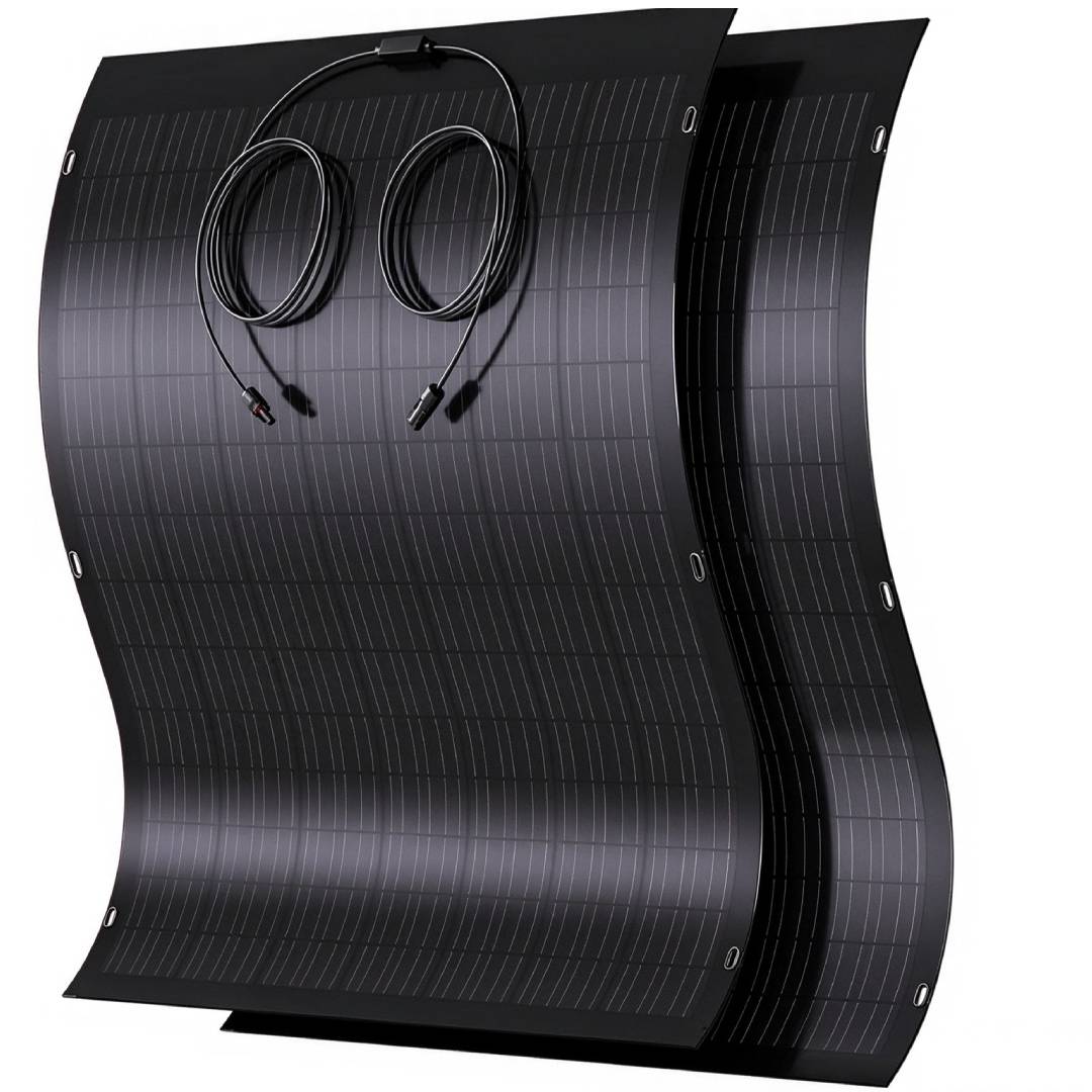 480W flexibles Solarpanel-Set mit 2x 240W monokristallinen Solarmodulen, IP67, 12V, für Wohnmobil, Boot und Balkon
