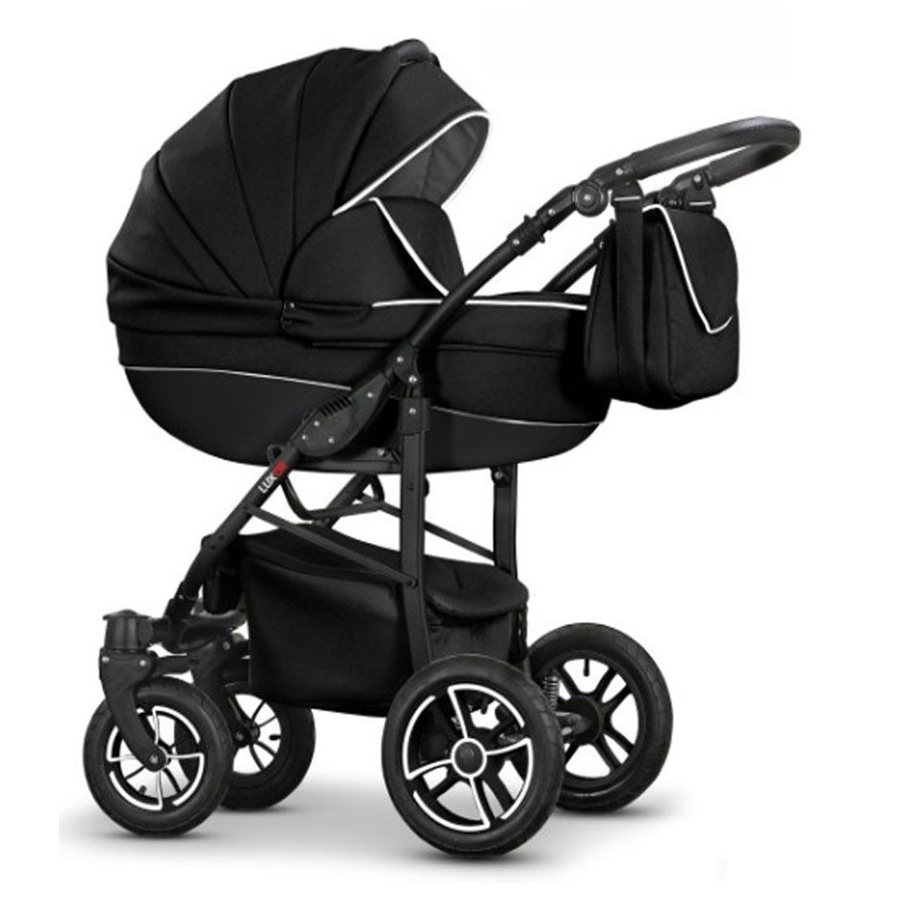 Kombi-Kinderwagen Craft Eco 5 in 1 inkl. Sportsitz, Autositz und Iso Base in 16 Farben