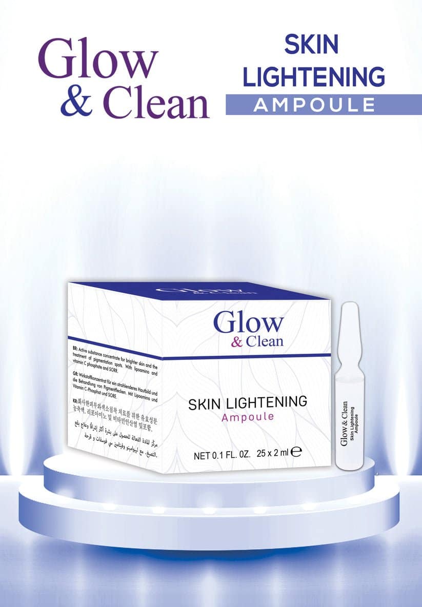 Glow & Clean Skin Lightening Ampoule Serum 🌟 25x 2ml