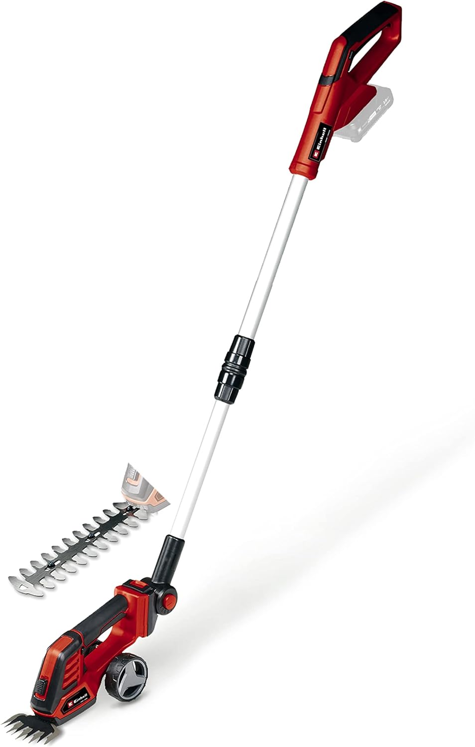 Einhell Akku-Gras- und Strauchschere GE-CG 18/100 Li-Solo Power X-Change (Li-Ion, 18 V, Schnittbreite Grasscherenmesser 100 mm, Strauchscherenmesser 200 mm, ohne Akku und Ladegert)