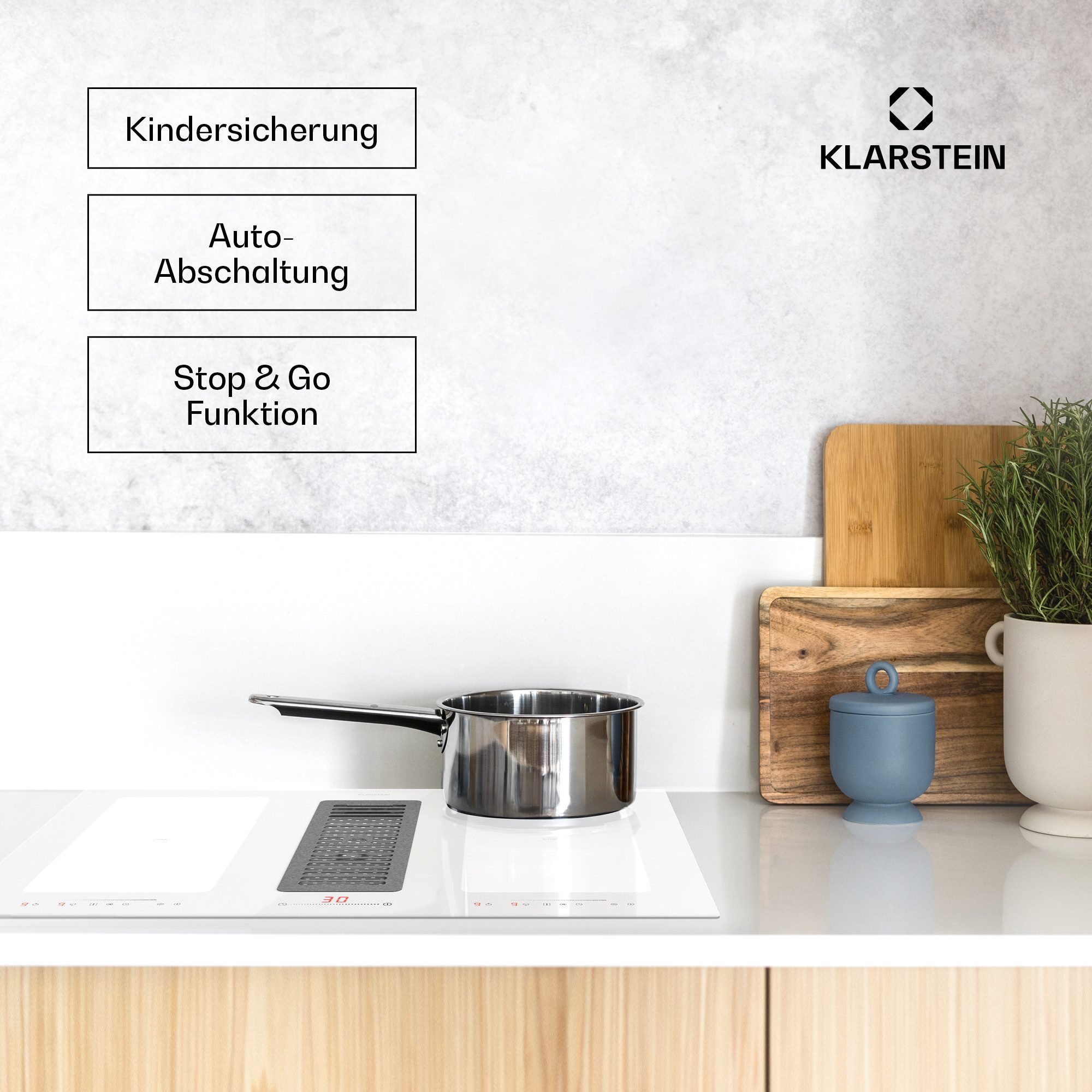 Induktions-Kochfeld Full House