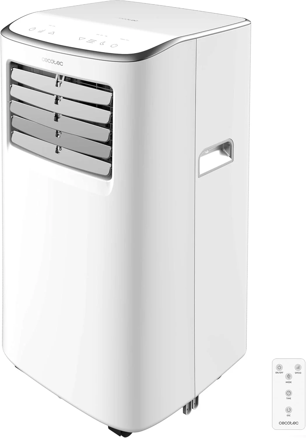 Cecotec Tragbare Klimaanlage mit Fernbedienung und WiFi Forceclima 7500 verbunden. 7000 BTU, Touch Control und LED -Bildschirm, Timer