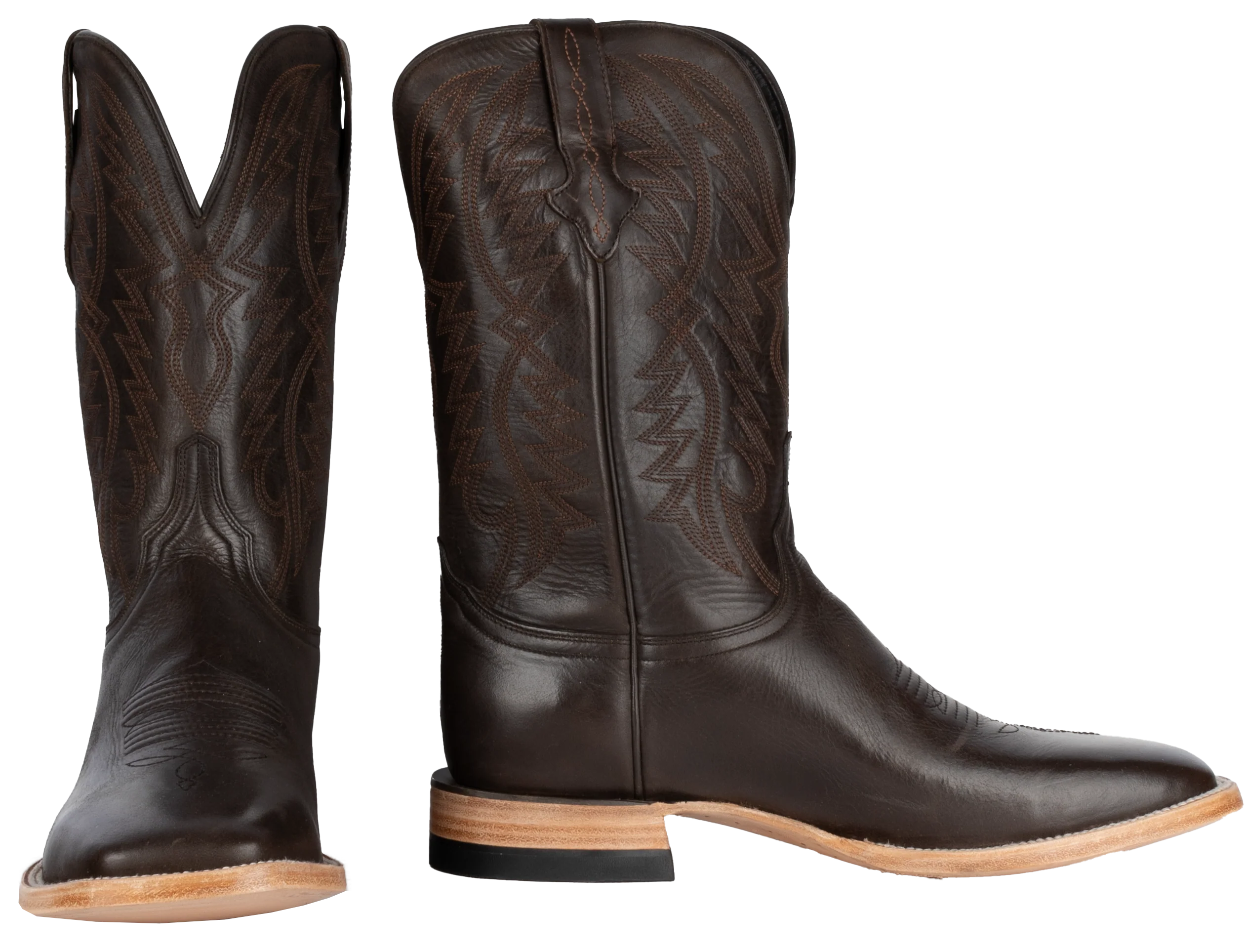 Harman Chocolate - Square Toe