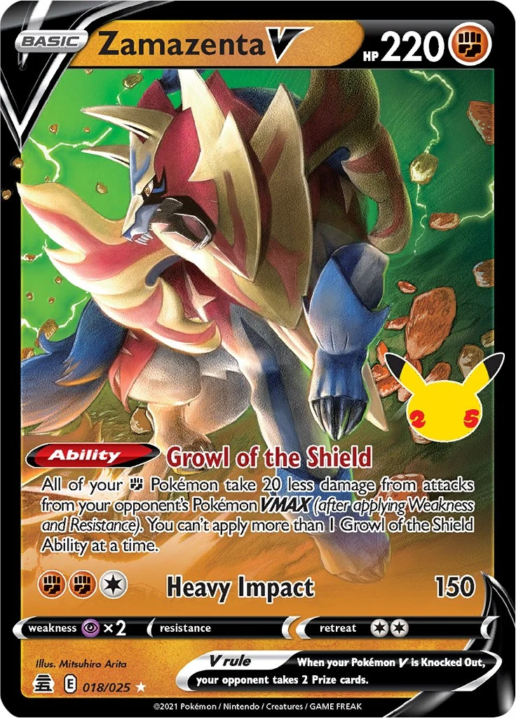Zamazenta V (018/025)
