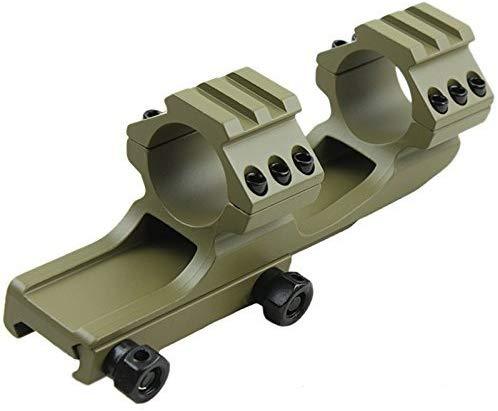 Green Blob Tactical Olive Drab Green 30mm / 1 inch Dual Ring Cantilever Scope Mount for Lasers, Flashlights, Nikon, Leupold, Vortex, Burris