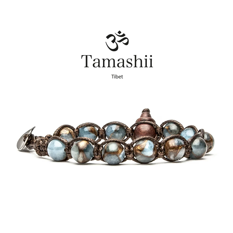 Bracciale Tamashii BHS900-235 quarzo mosaico azzurro