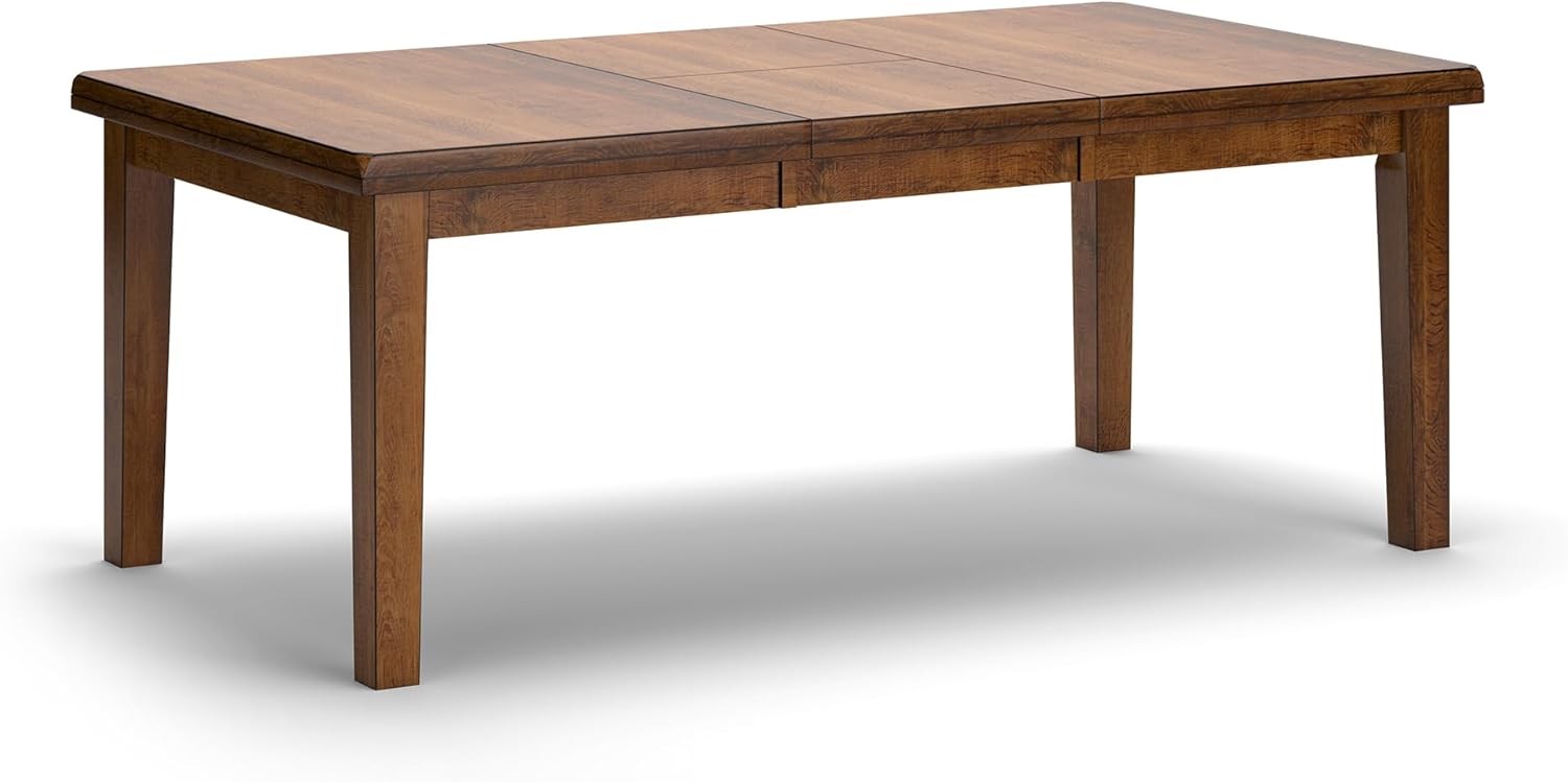 Signature Design by Ashley Ralene Rectangular Dining Room Extension Table, Seats 8, Self-storing Extension Leaf, Wood, 42