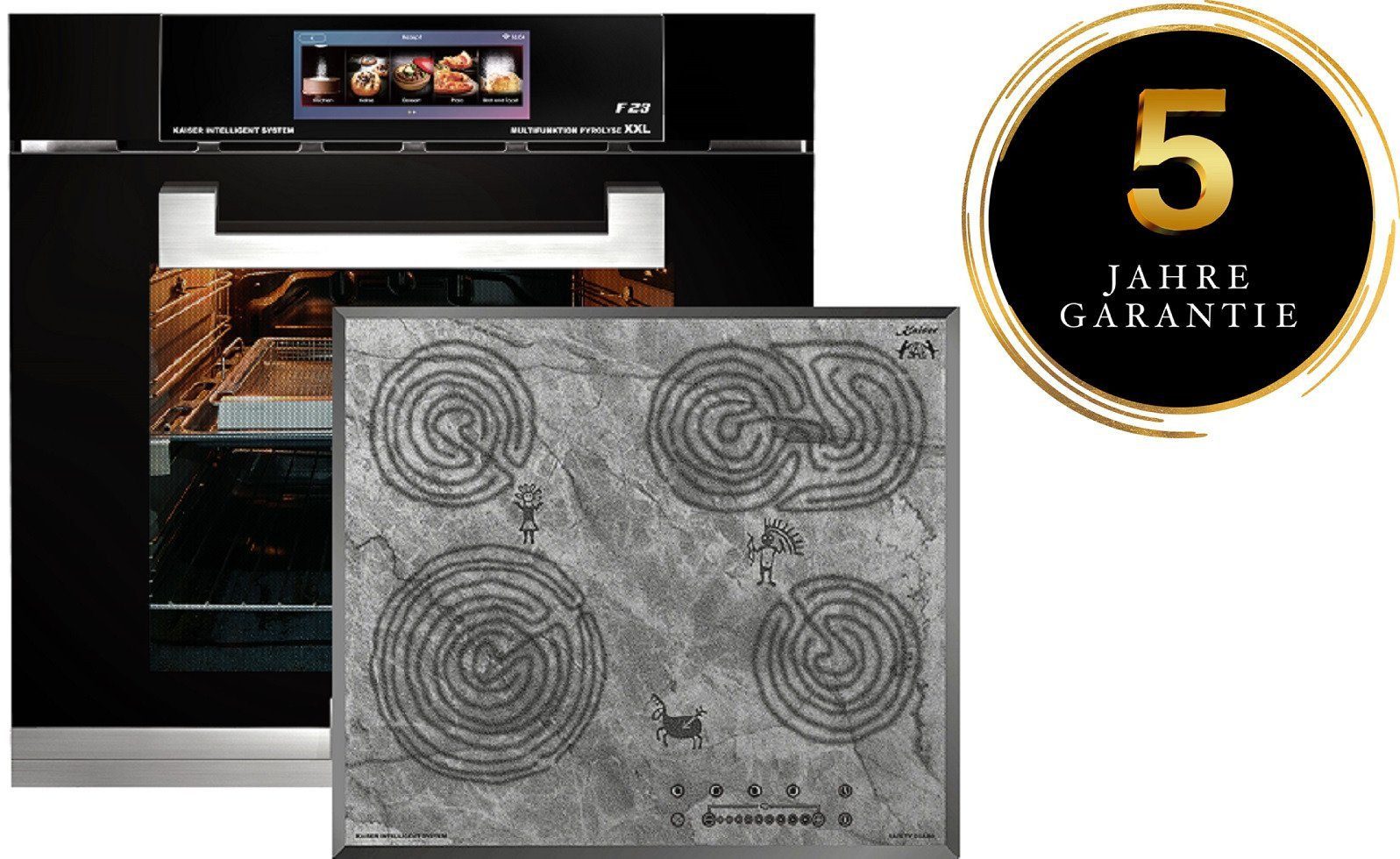Backofen-Set EH 6344+KCT 6715 F Ära +5 JAhres Garantie