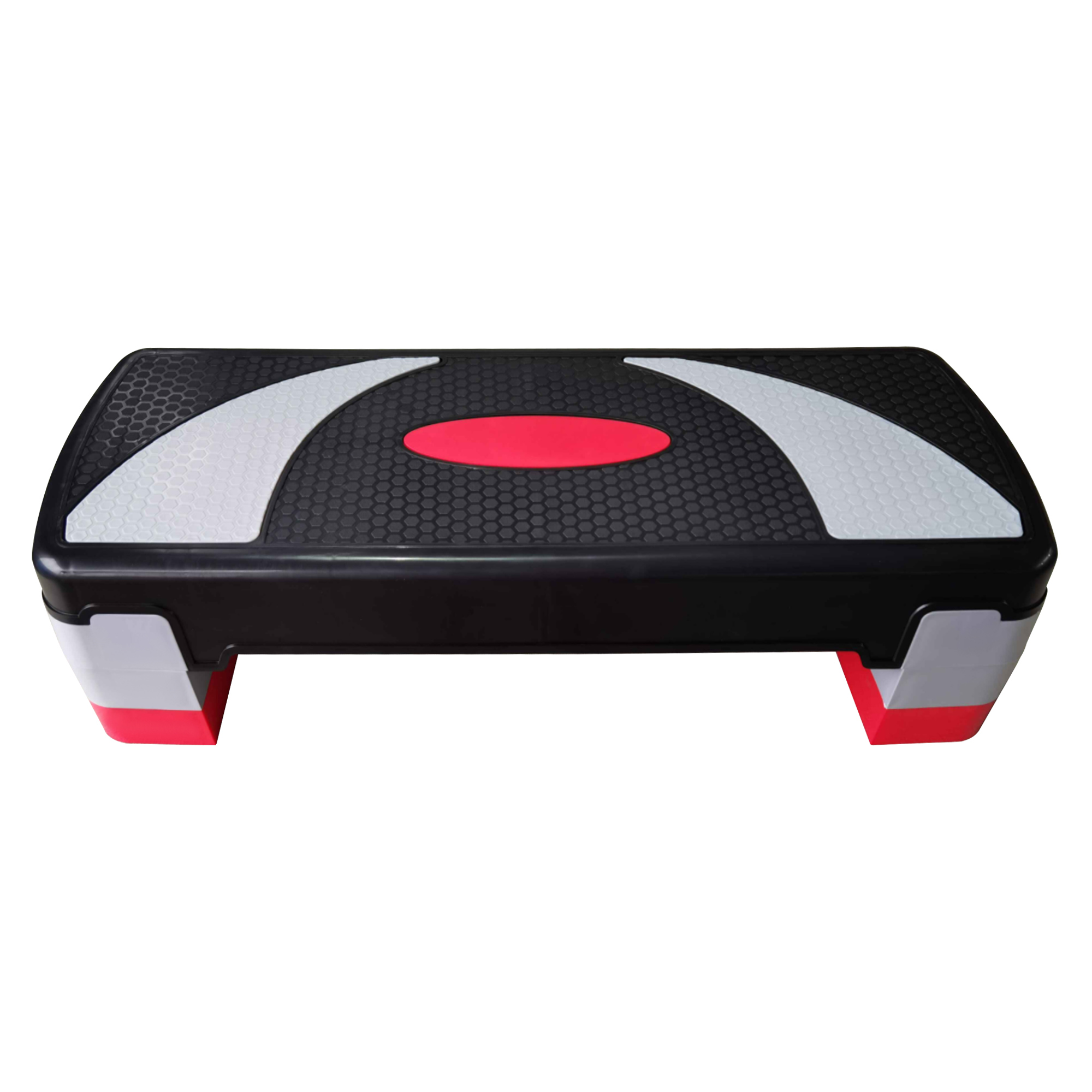 HOMCOM Stepper Fitness Aerobic Stepper Höhenverstellbar Rutschfeste Oberfläche 78x29x20 cm