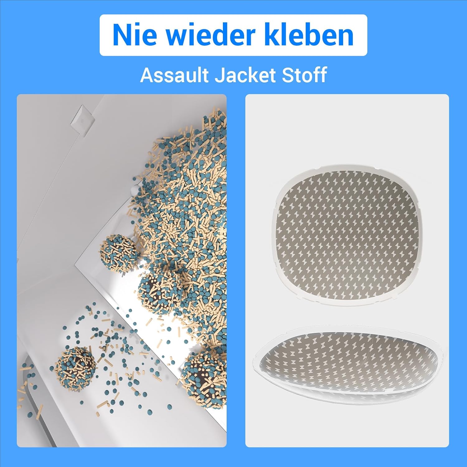 CATLINK Baymax Katzenklo Selbstreinigend, 70L XXL-Volumen, Verbessertem Schutz Gegen Seitliches Auslaufen, 7-facher Schutz, App-Steuerung und Mehrkatzenerkennung – Geeignet für mit Mehreren Katzen