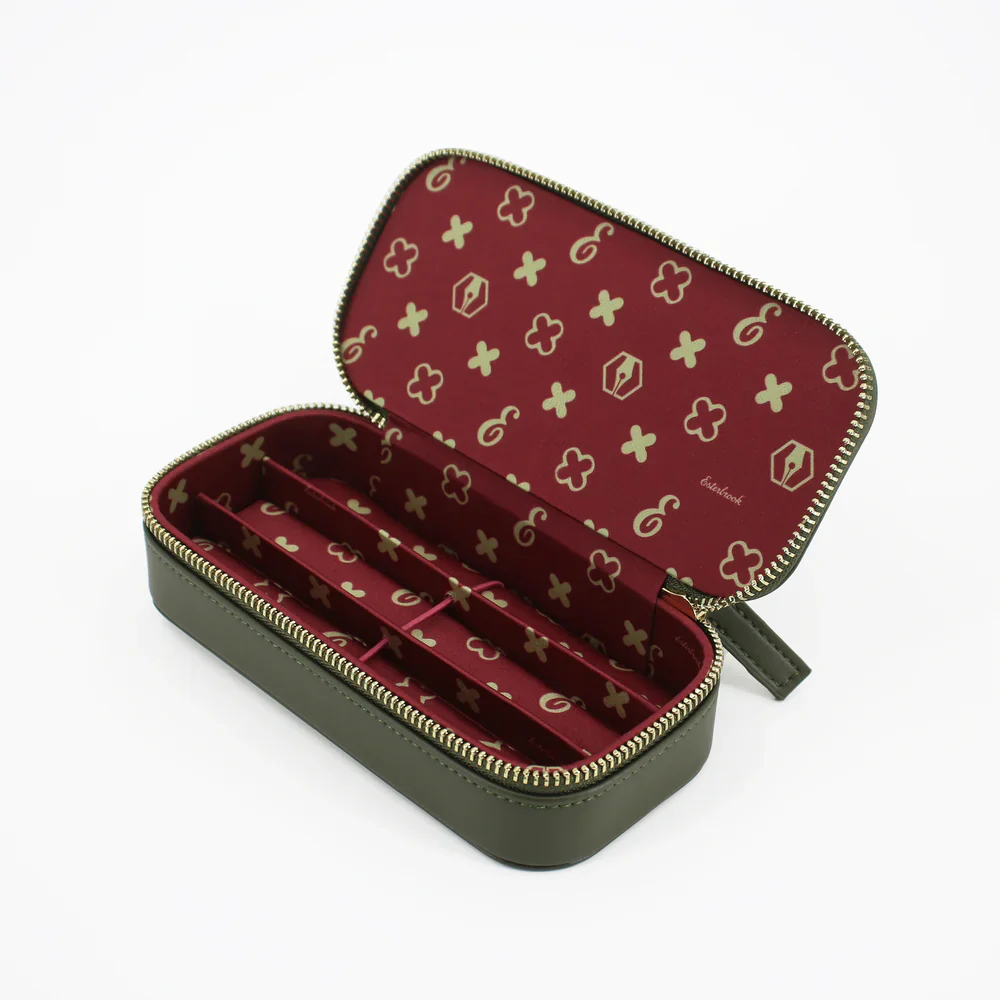 Esterbrook Pen Nook - Triple Pen Case - Moss Green