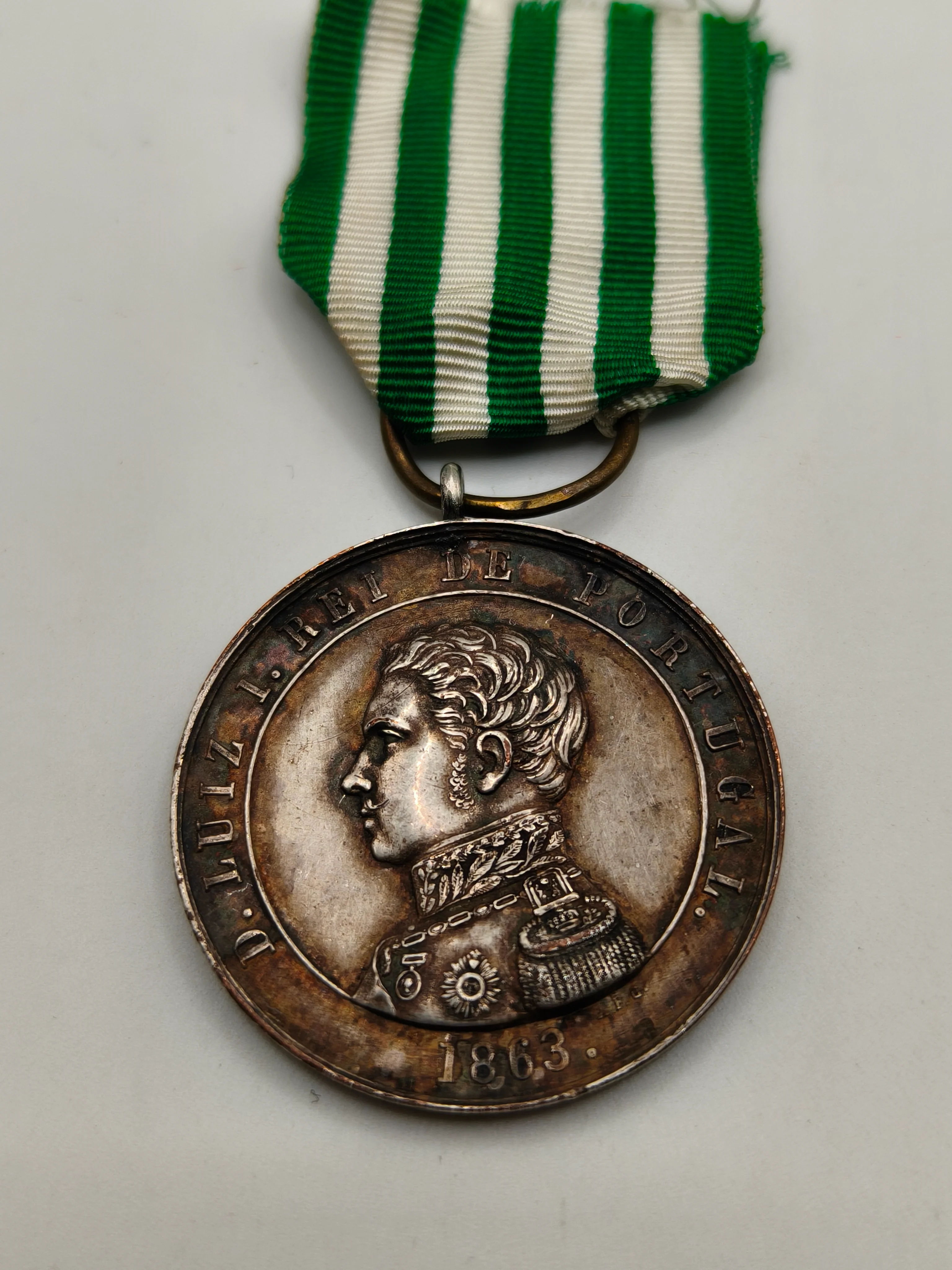 Medalla Comportamiento Ejemplar 1863 Luis I
