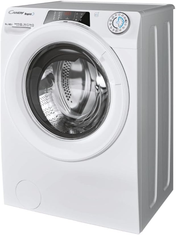 Candy RO 14104DWMT/1-S - Lavatrice 10 Kg, Classe A, 1400 Giri, 65x60x89 cm