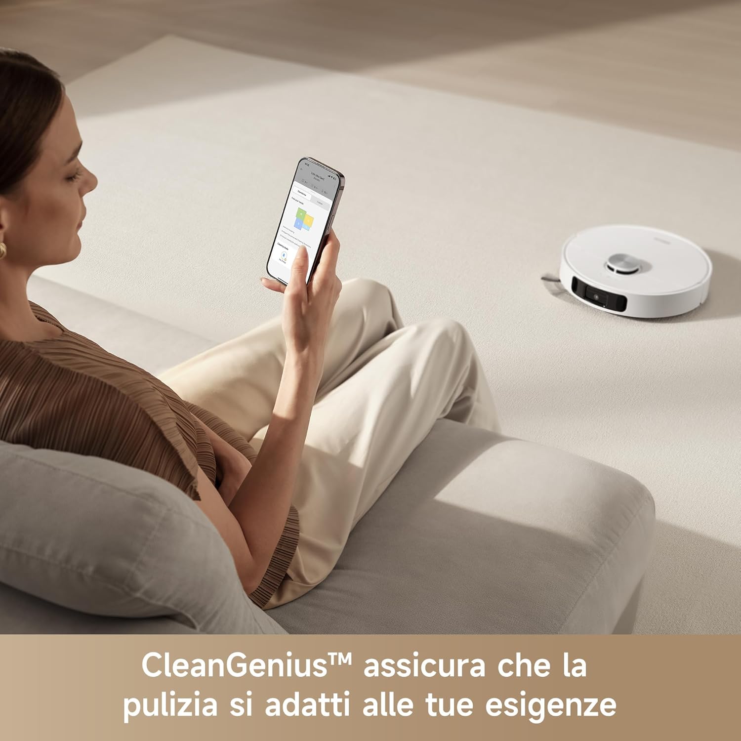 DREAME L10s Ultra Gen 2 Robot Aspirapolvere e Lavapavimenti con MopExtend RoboSwing, Aspirazione 10.000 Pa, Stazione Base Automatica, 32 Livelli di Acqua,Batteria da 240 Min