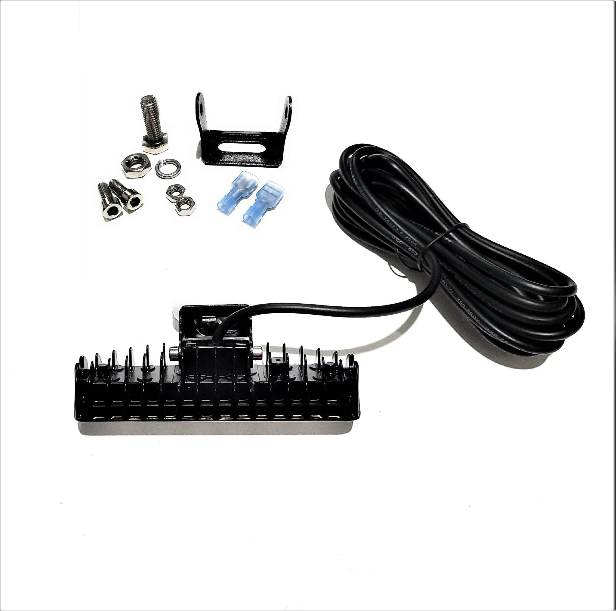 Green Blob Hog Feeder, Boat, Flounder and Flood Light Bar 12V LED Bar Light with 15ft Cord