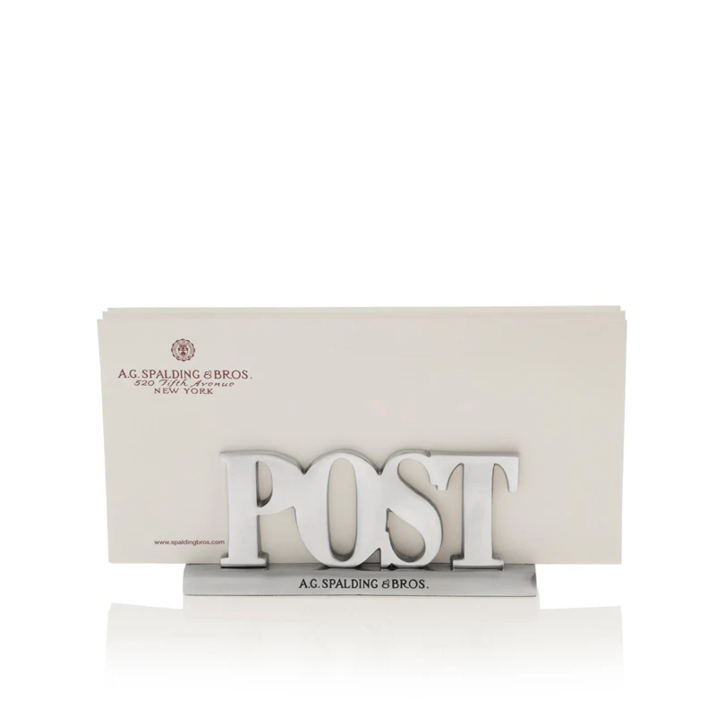 Porta lettere POST Spalding & Bros in fusione d'alluminio 862781U828