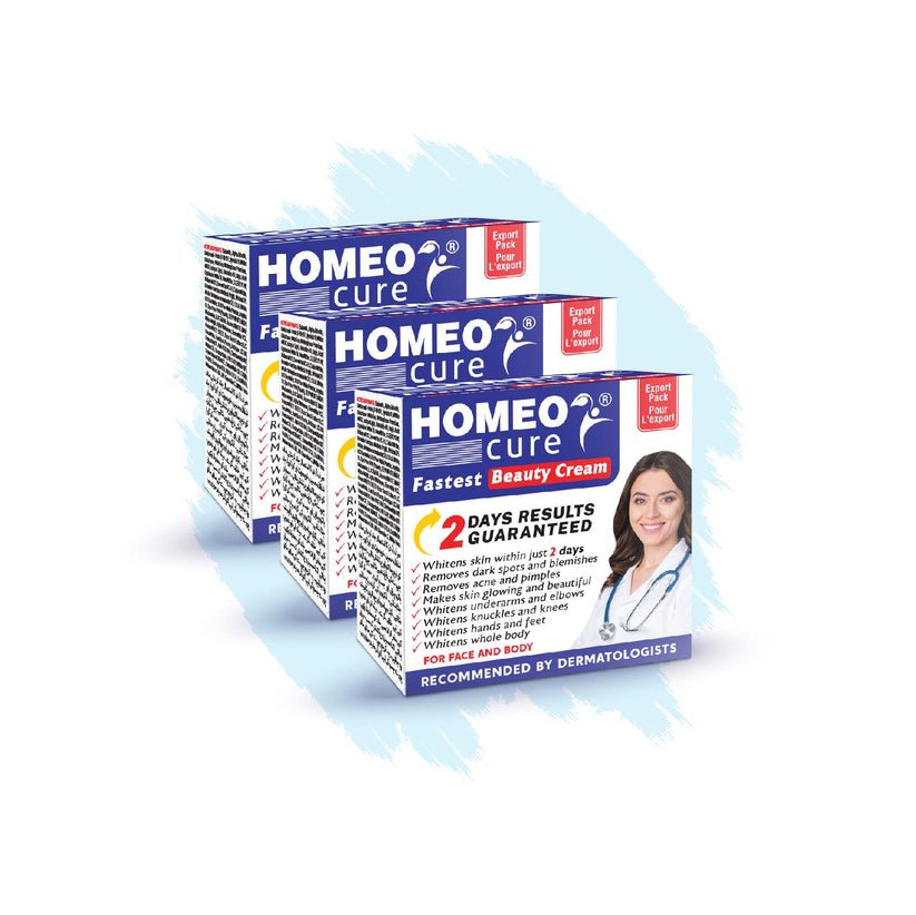 Homeo Cure: The Fastest Beauty Cream 28g (Pack of 3)