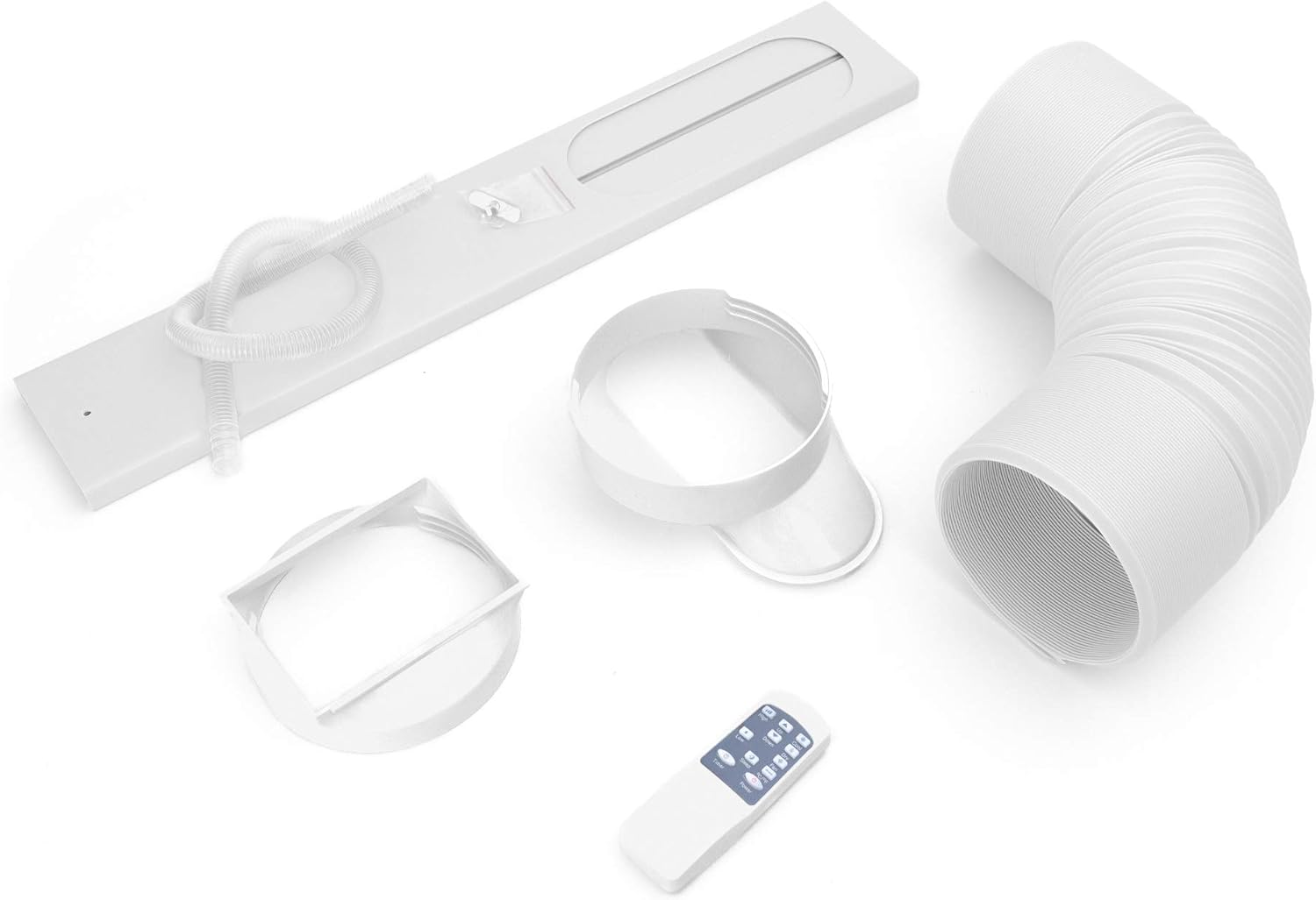 IPOTOOLS Lokales mobiles Klimagerät mit Abluftschlauch / 3in1 mobile Klimaanlage/Kühlen Ventilieren Entfeuchten (7000 BTU)