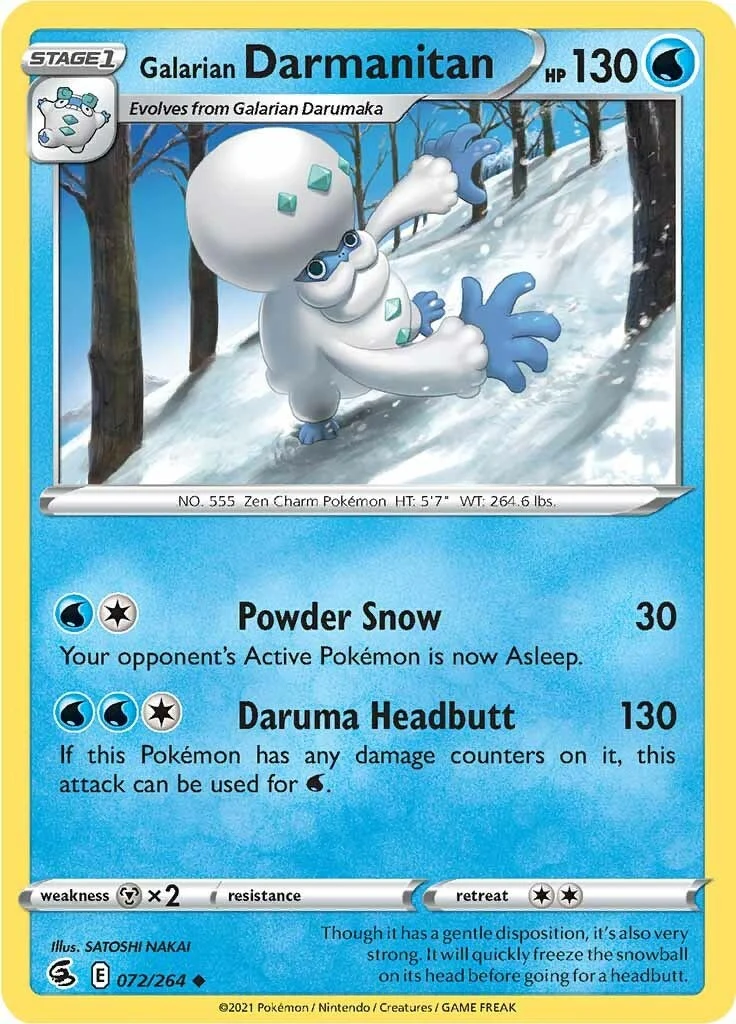 Galarian Darmanitan (072/264)