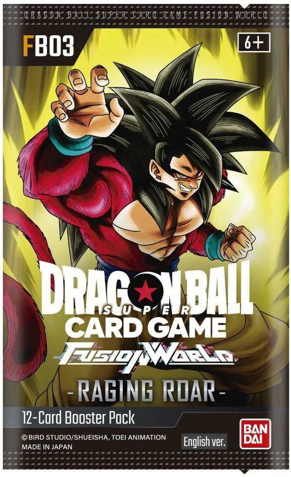 Dragon Ball Super Card Game Fusion World - Raging Roar Booster Pack [FB03]