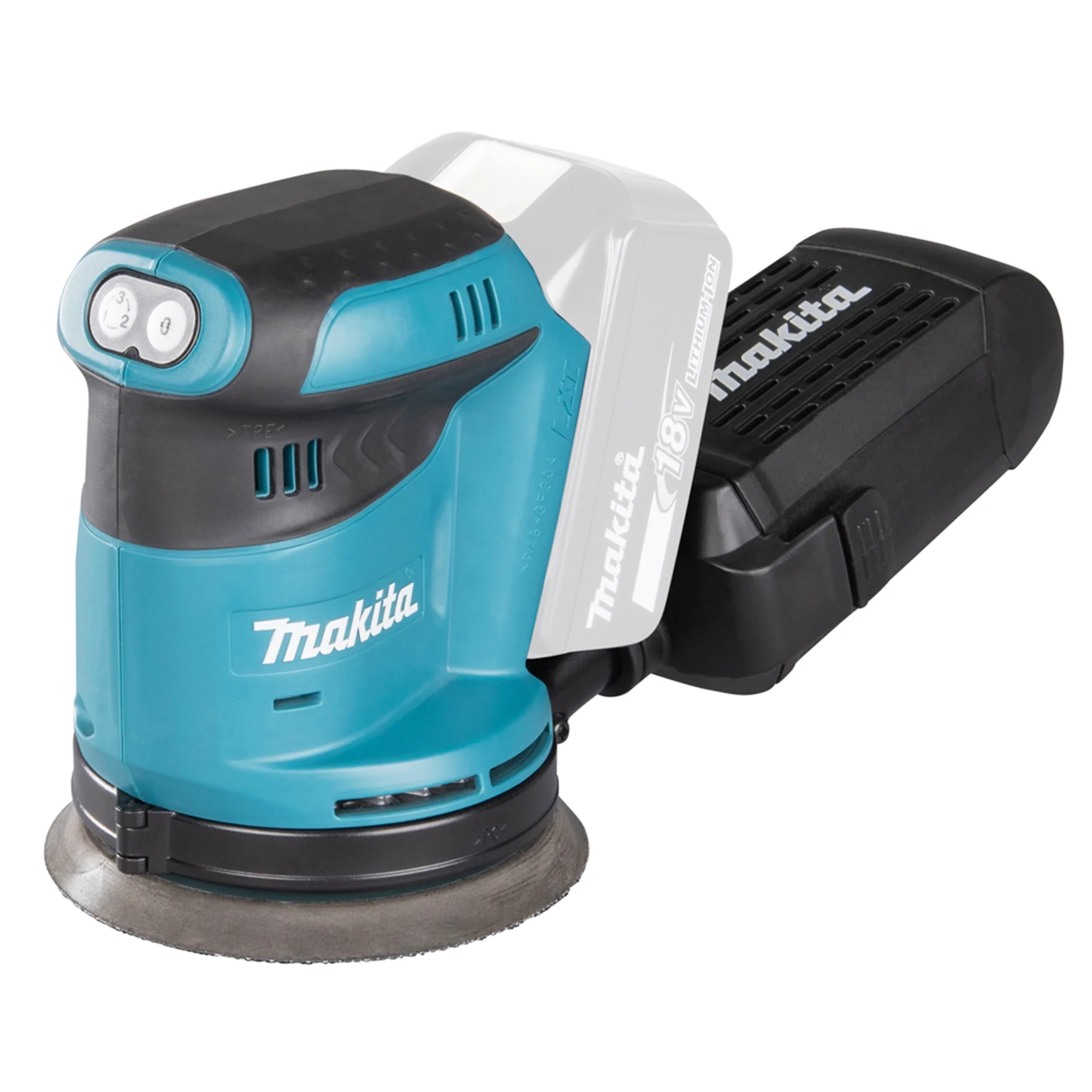 Levigatrice Orbitale a Batteria Makita DBO180RTJ 18V 5Ah – Compatta, Potente e Senza Fili