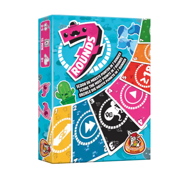 7 Rounds kaartspel �C snel, interactief en gemeen