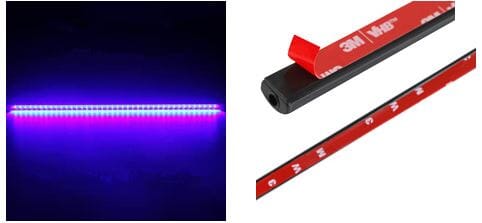 Ultra Violet, UV Night Fishing LED Light Strip, 16.5ft, 100% Waterproof