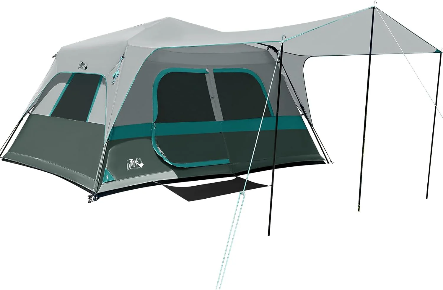 8 Person Instant Cabin Tent Easy 60 Second Setup Family Tents for Camping