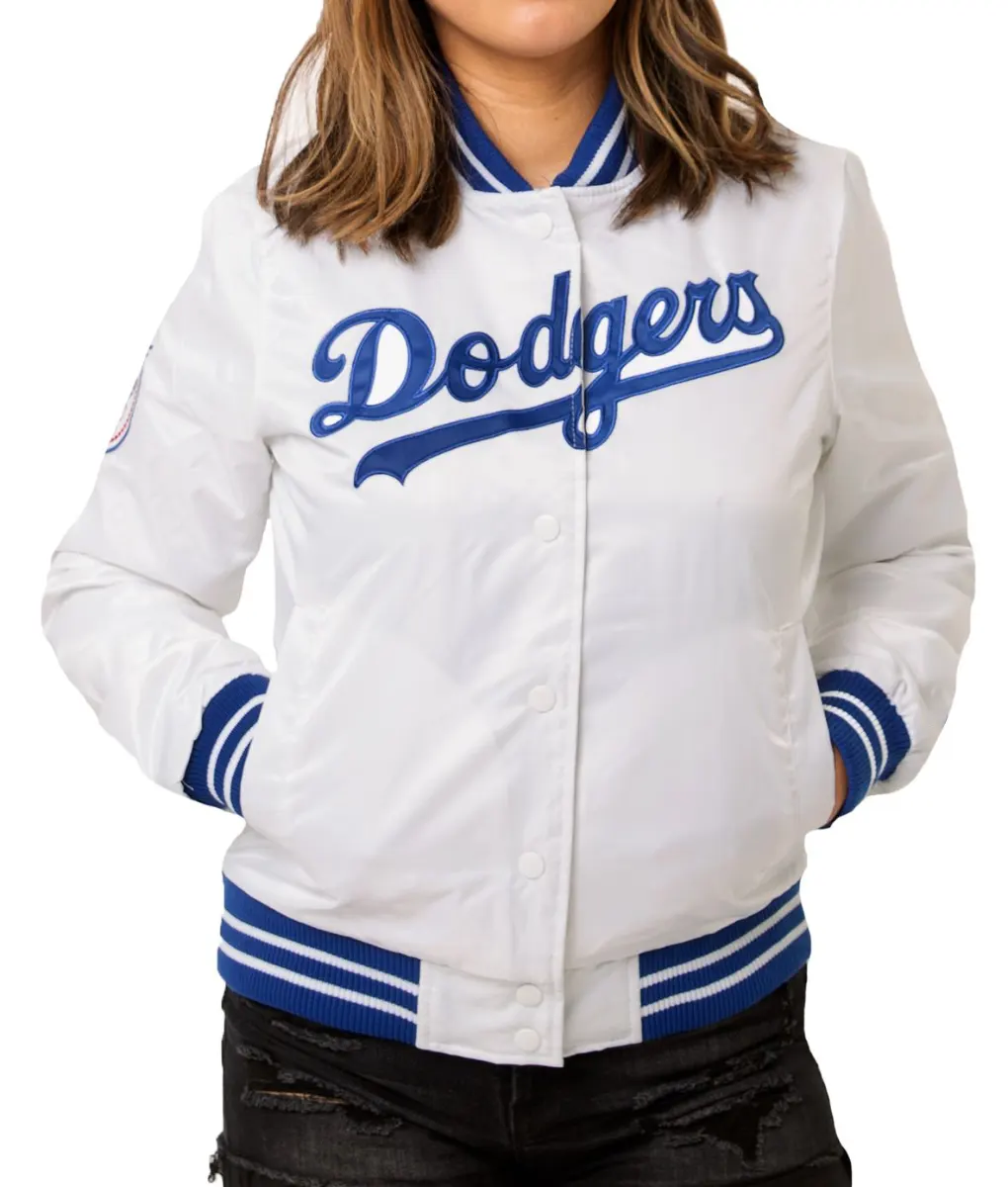 1980 LA Dodgers White Jacket
